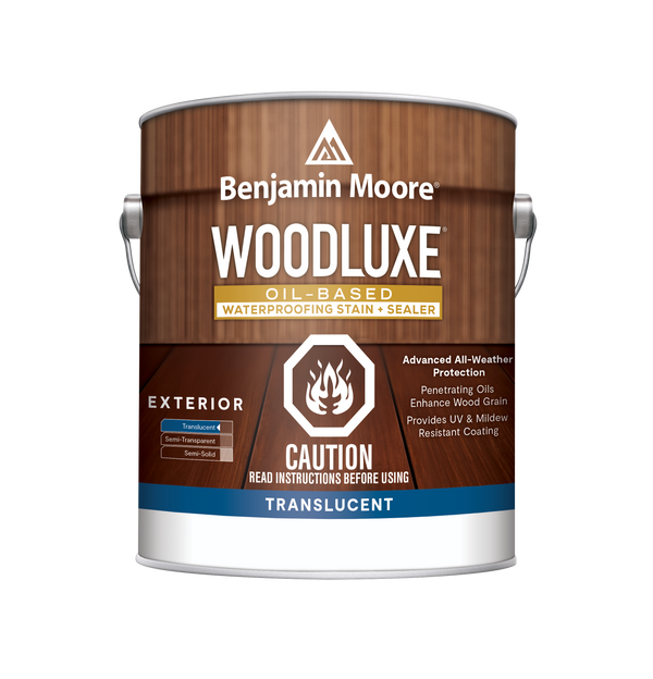 Woodluxe® Oil-Based Exterior Stain - Translucent