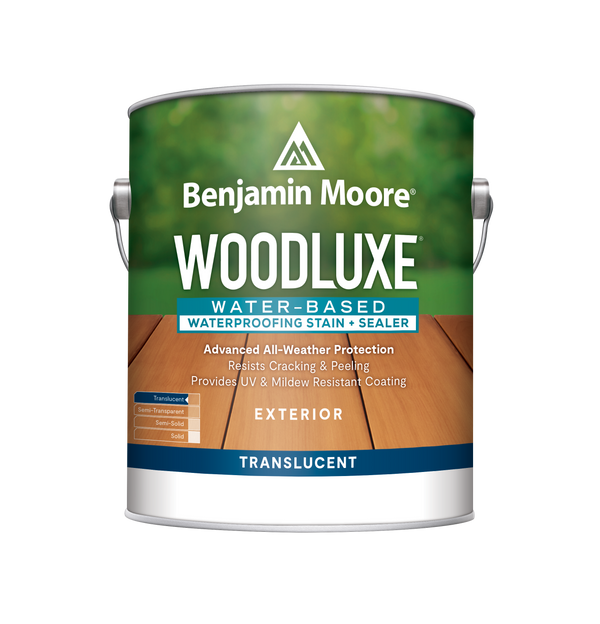 Woodluxe® Water-Based Exterior Stain - Translucent